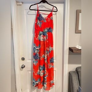 Women’s printed maxi dress